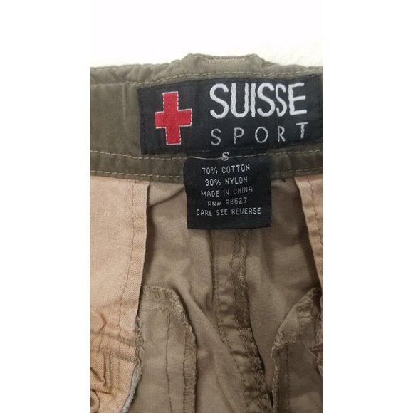 Suisse Sport Vintage Cargo Belt Men's S multiple pockets zip hook eye closure - Picture 6 of 13